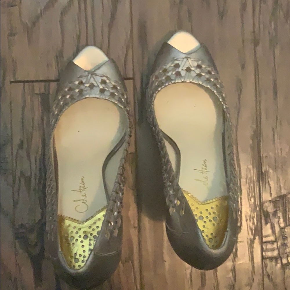 Cole Haan Peep Toe Heels